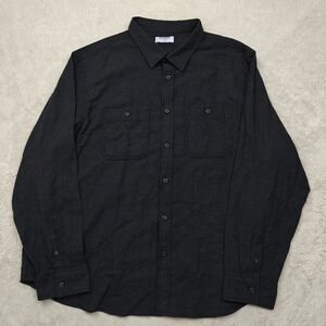 Old Navy Double Brushed Shirt Men's XXXL Dark Gray Thick Minimalist Neutral